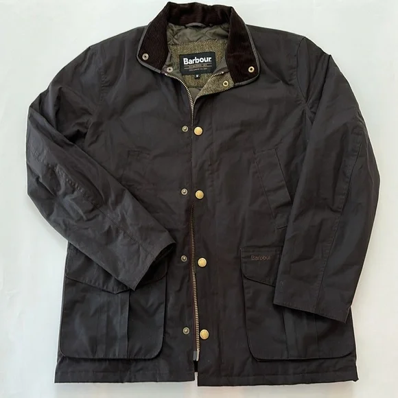Barbour Men's Hereford Wax Jacket (Olive) M - Picture 8 of 12